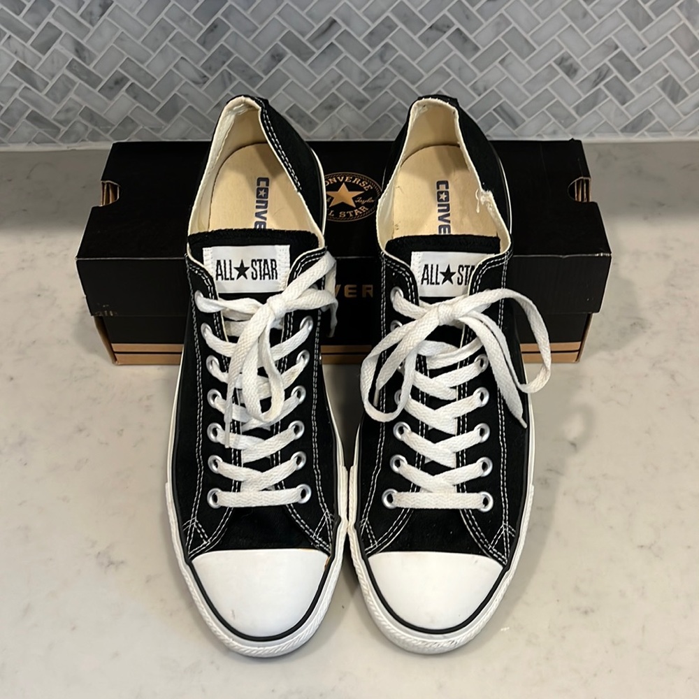 Black Converse All Star OX